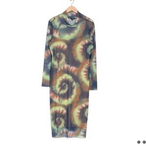 MIDI TIE DYE DRESS